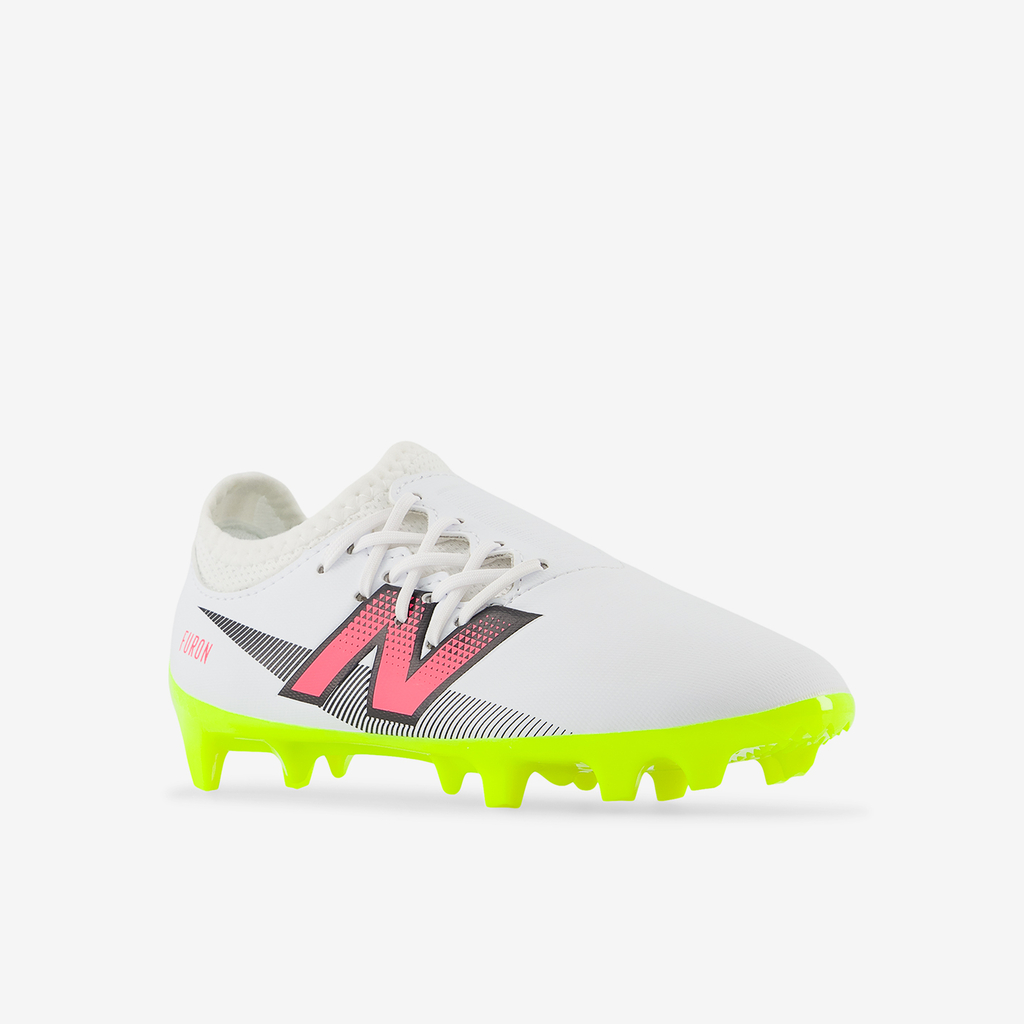 New Balance P Furon Dispatch FG Jnr Colorful Nockenschuhe in WEISS