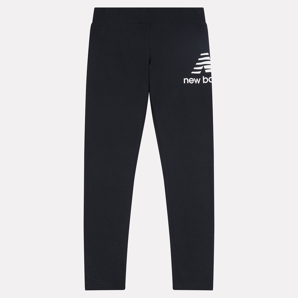 New Balance G New Balance Stacked Logo Legging in SCHWARZ