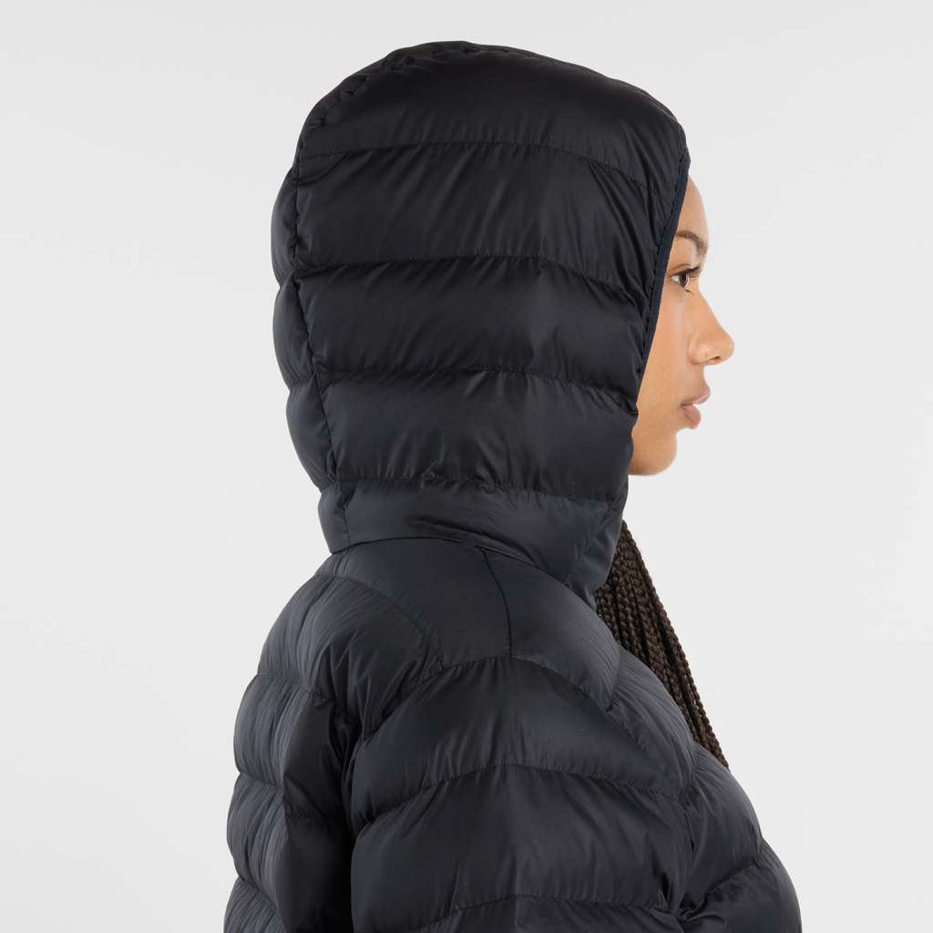 New Balance W Puffer Jacket in SCHWARZ