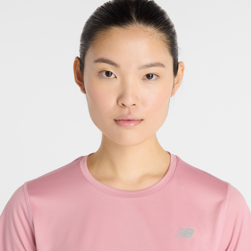 New Balance W New Balance Short Sleeve in ROT