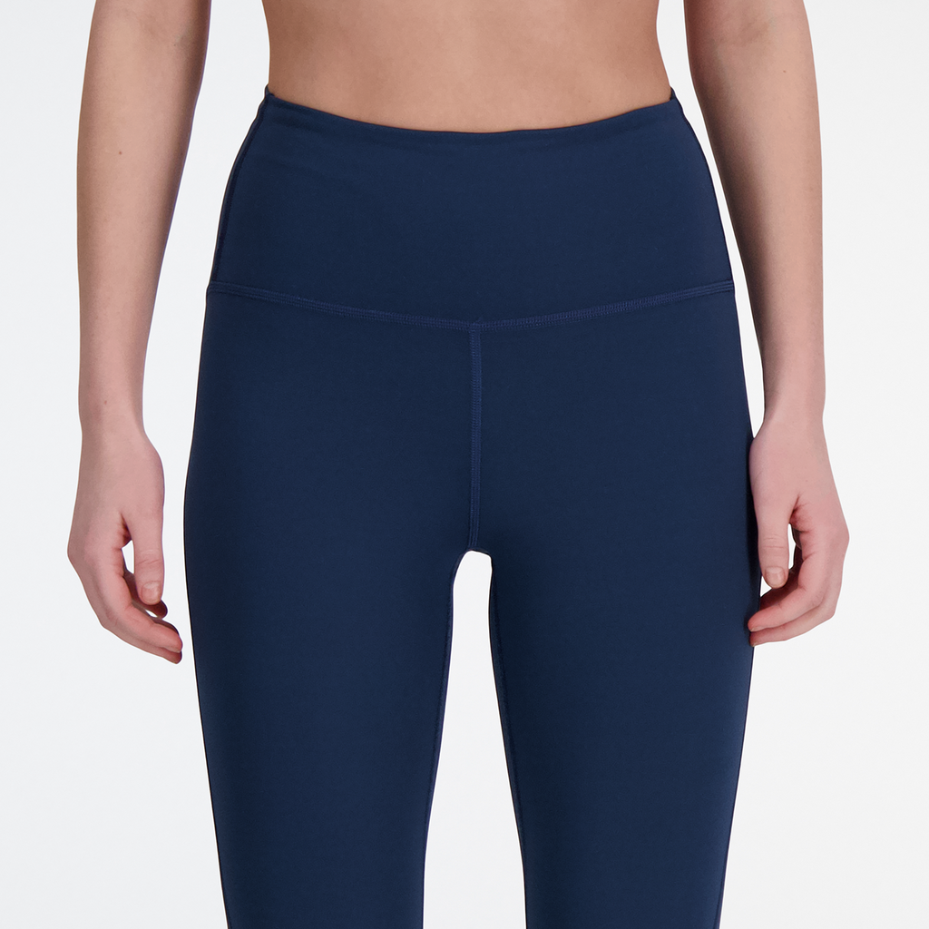 New Balance W NB Athletics Sleek 27 Inch High Rise Legging in BLAU