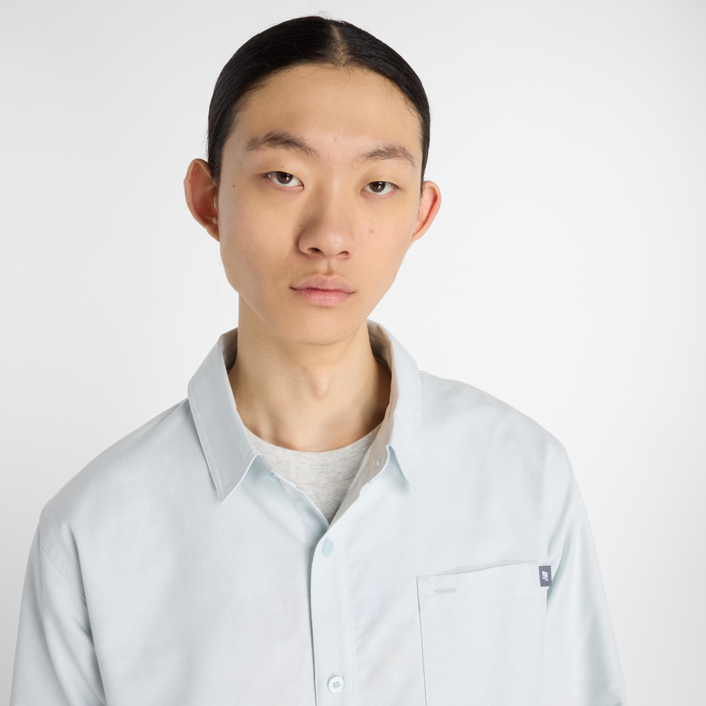 New Balance Oxford Shirt in GRAU