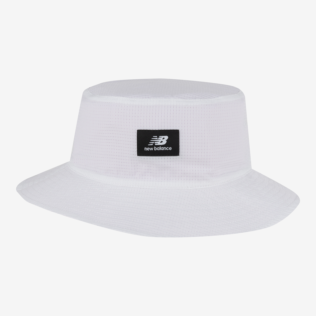New Balance Reversible Bucket Hat in PINK