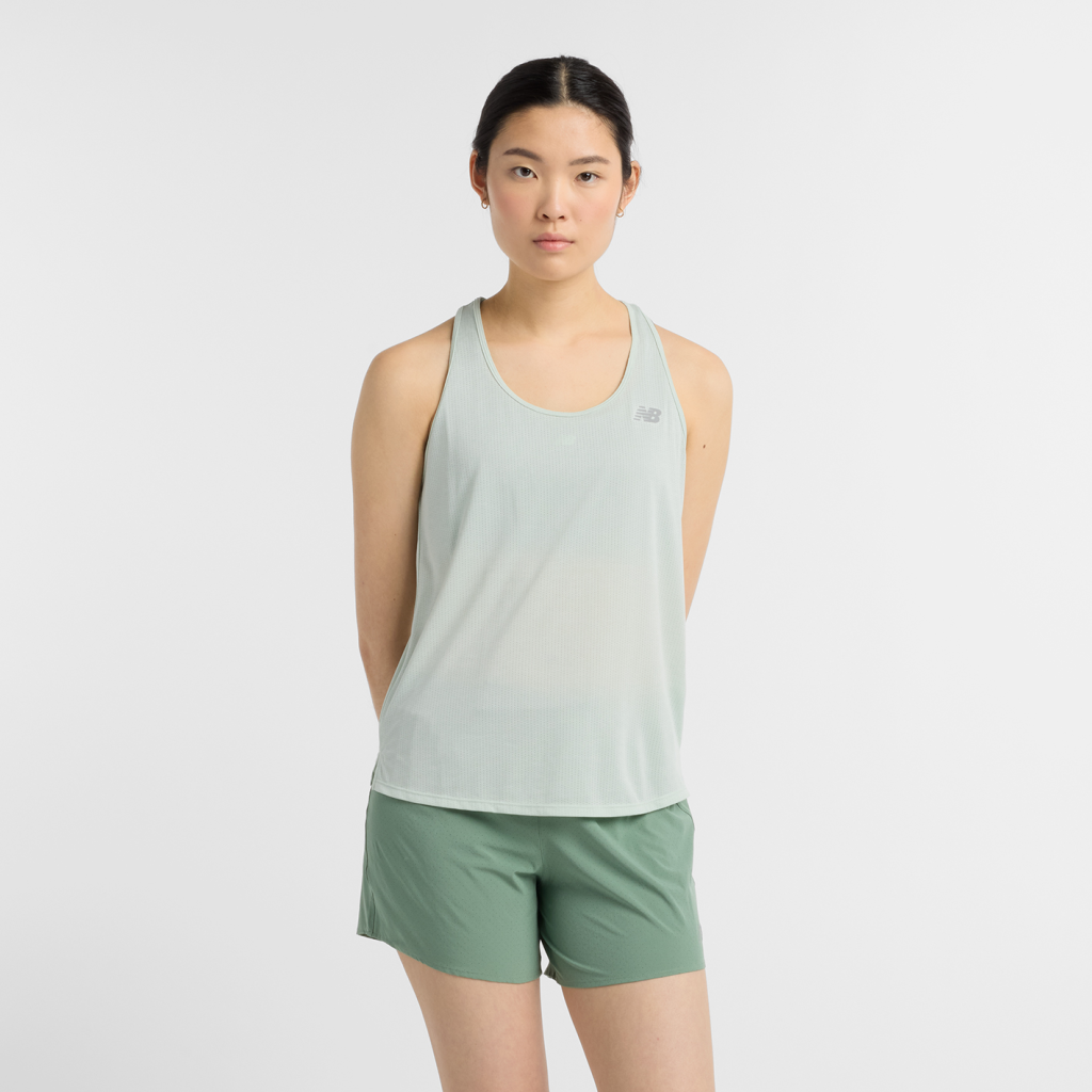 New Balance W NB Athletics Tank in GRÜN