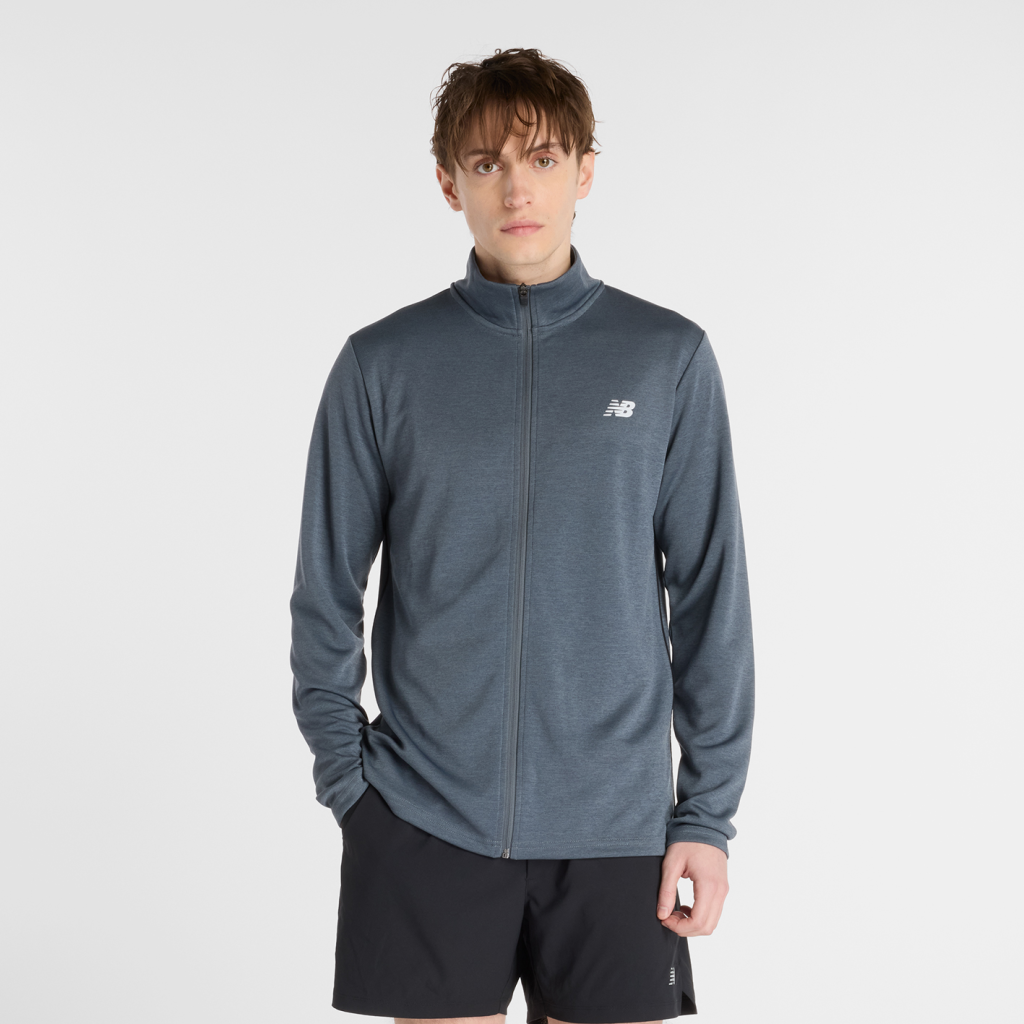 New Balance Sport Knit Jacket in GRAU