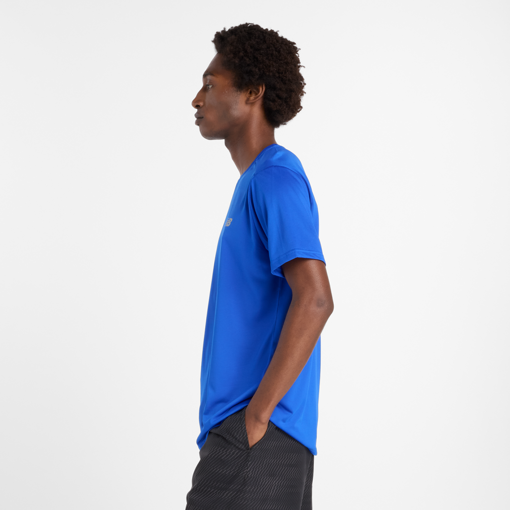New Balance Sport Essentials Run T-Shirt in BLAU