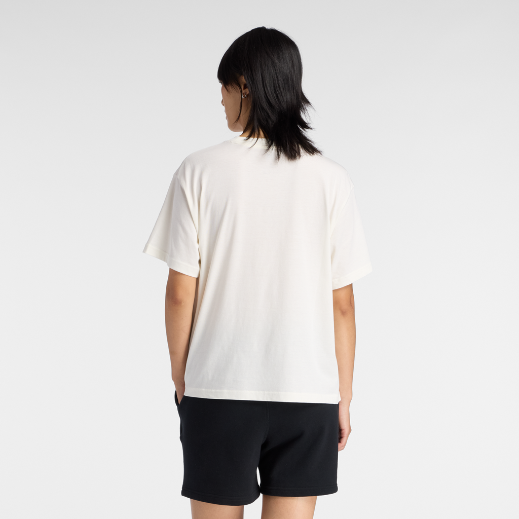 New Balance W Sport Relaxed Graphic T-Shirt in WEISS