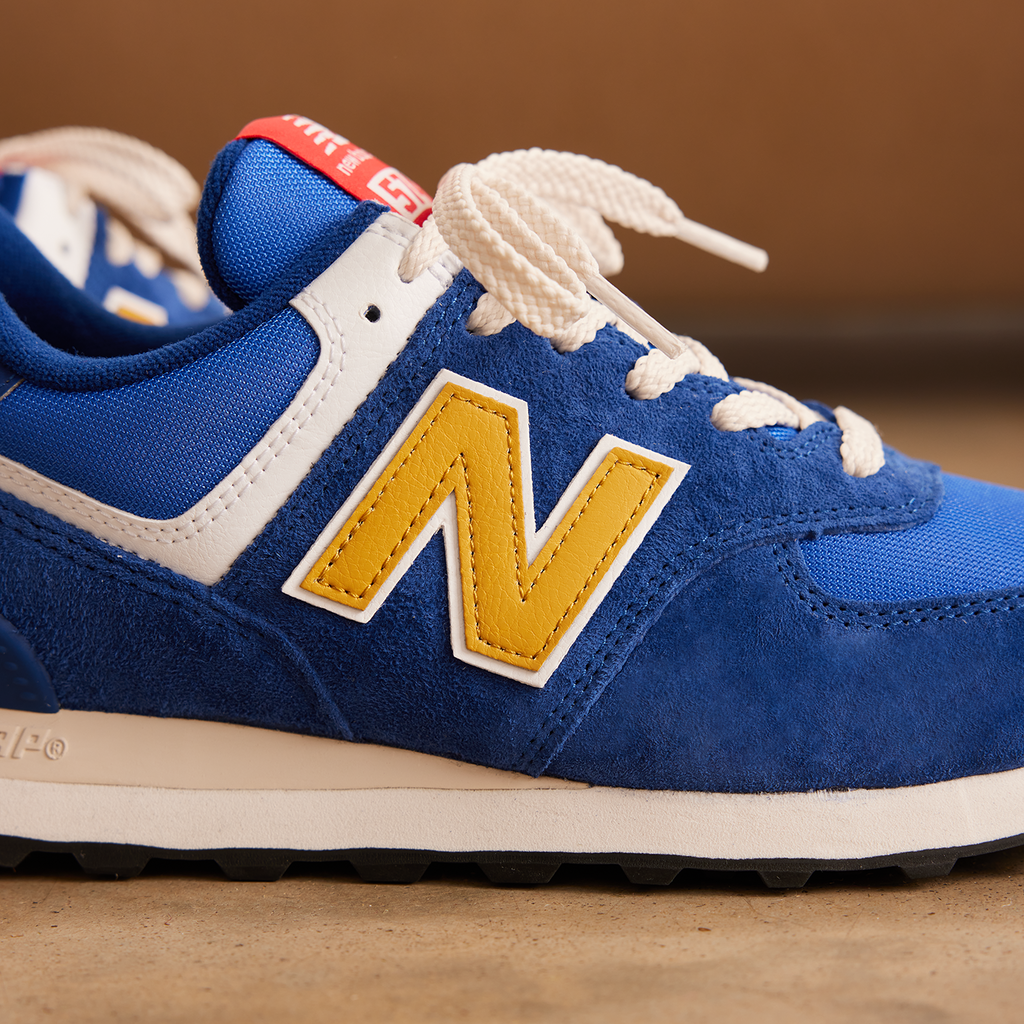 New Balance M 574 Heritage Freizeitschuhe in BLAU