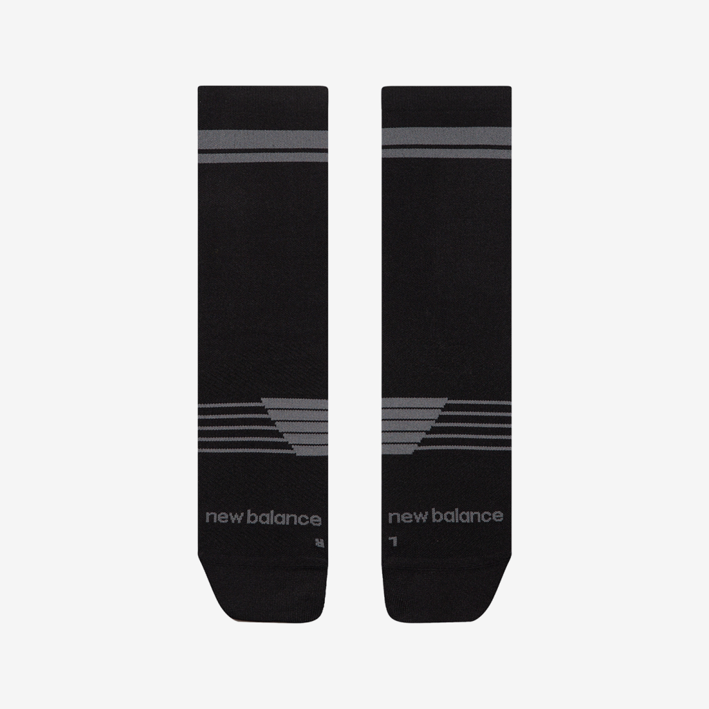 New Balance Pro Run Crew Socks 1 Pair in SCHWARZ