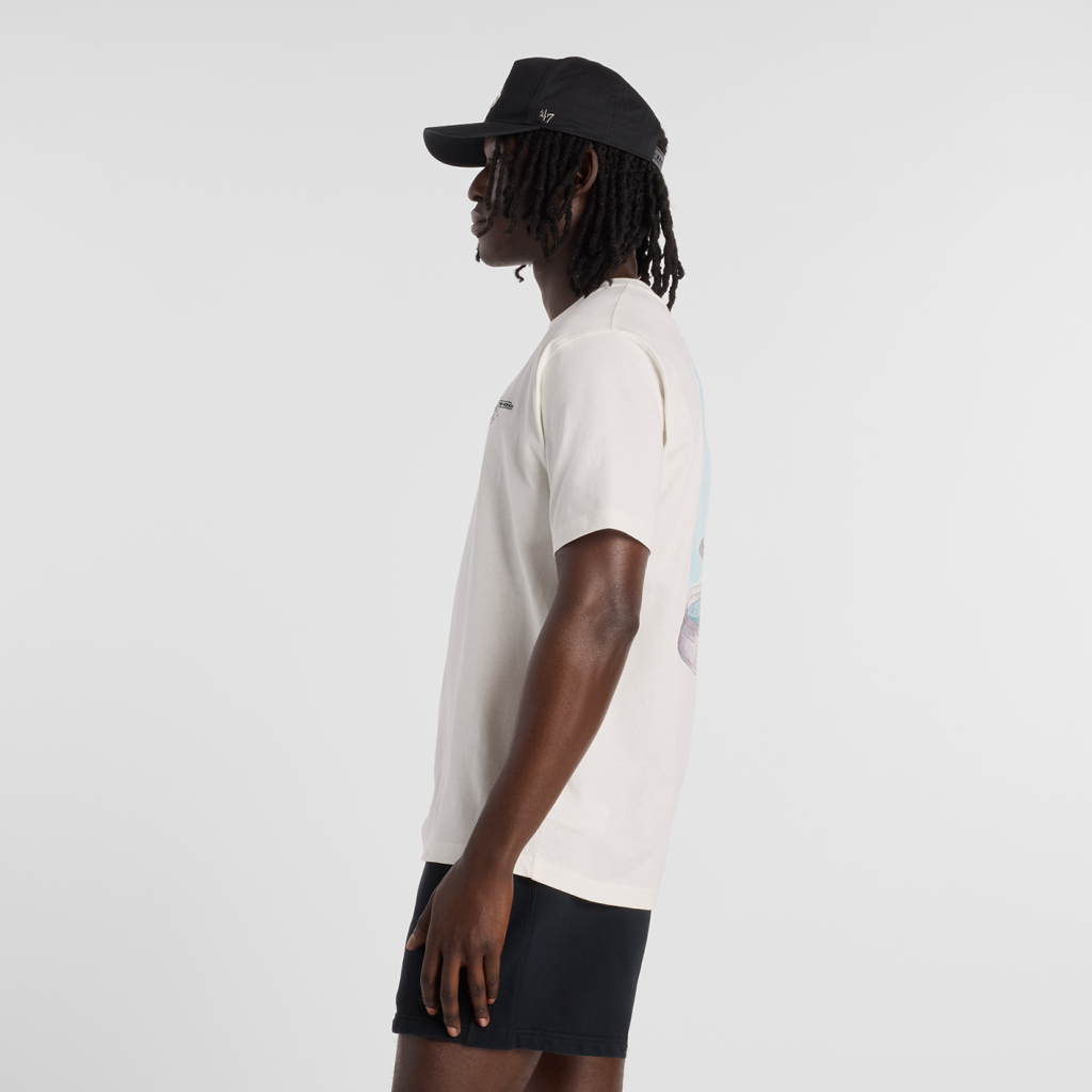 New Balance Fountain T-Shirt in WEISS