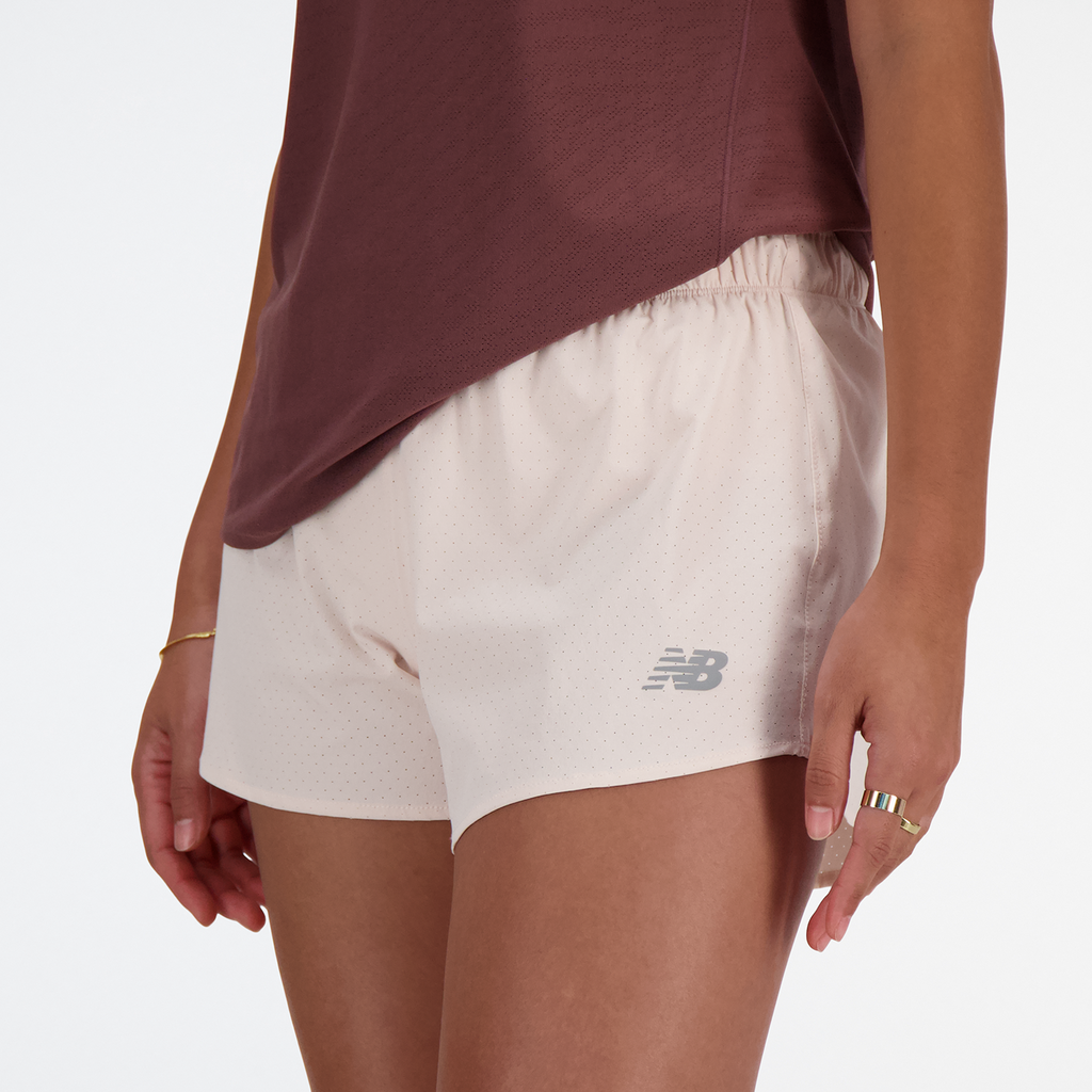 New Balance W RC Seamless Short 3 Inch in PINK