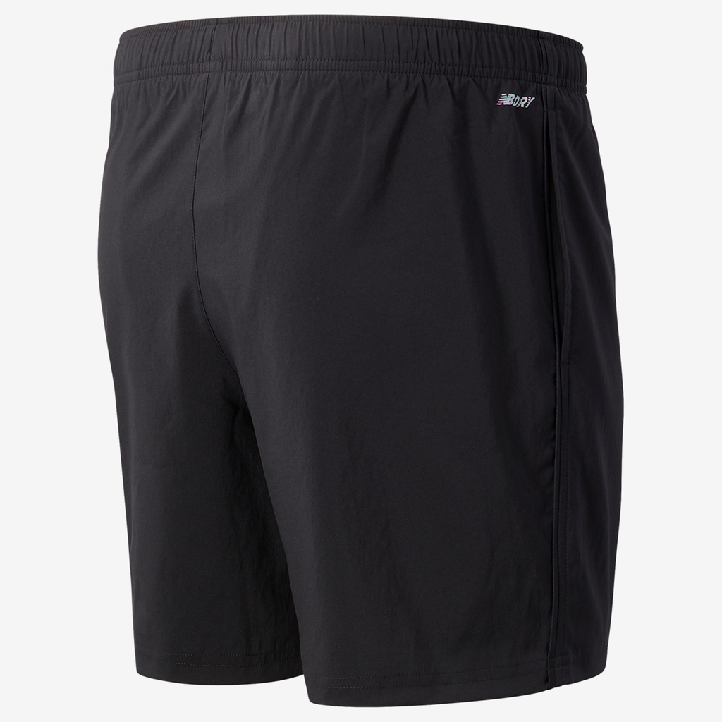 New Balance Core Run 2 in 1 7 inch Short in SCHWARZ