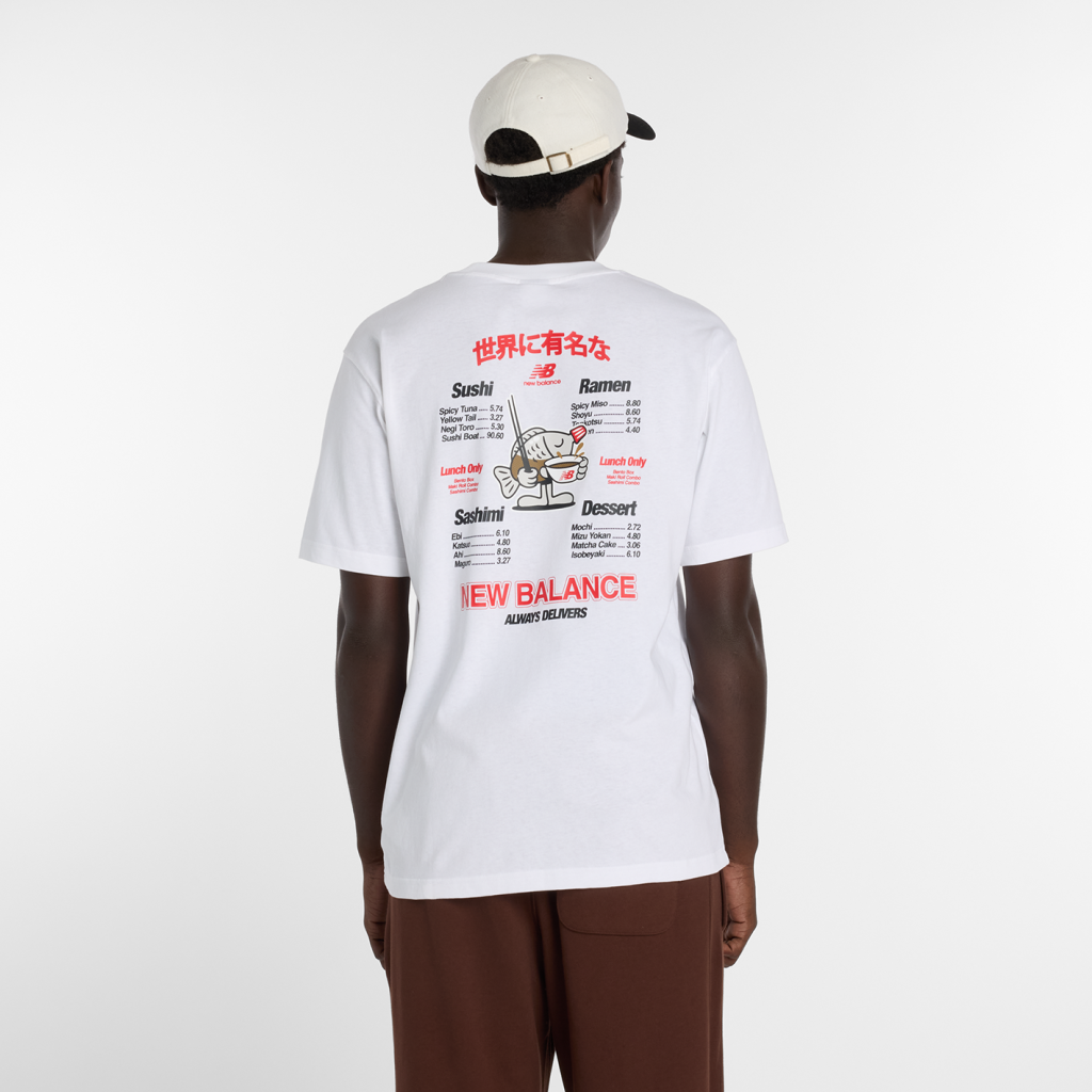 New Balance Ramen T-Shirt in WEISS