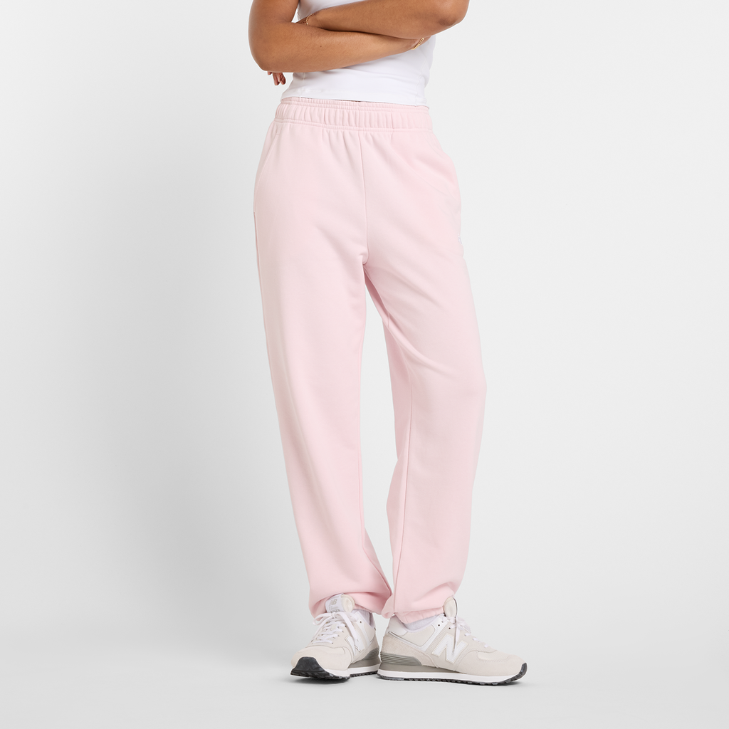 New Balance W Sport Essentials French Terry Jogger in PINK