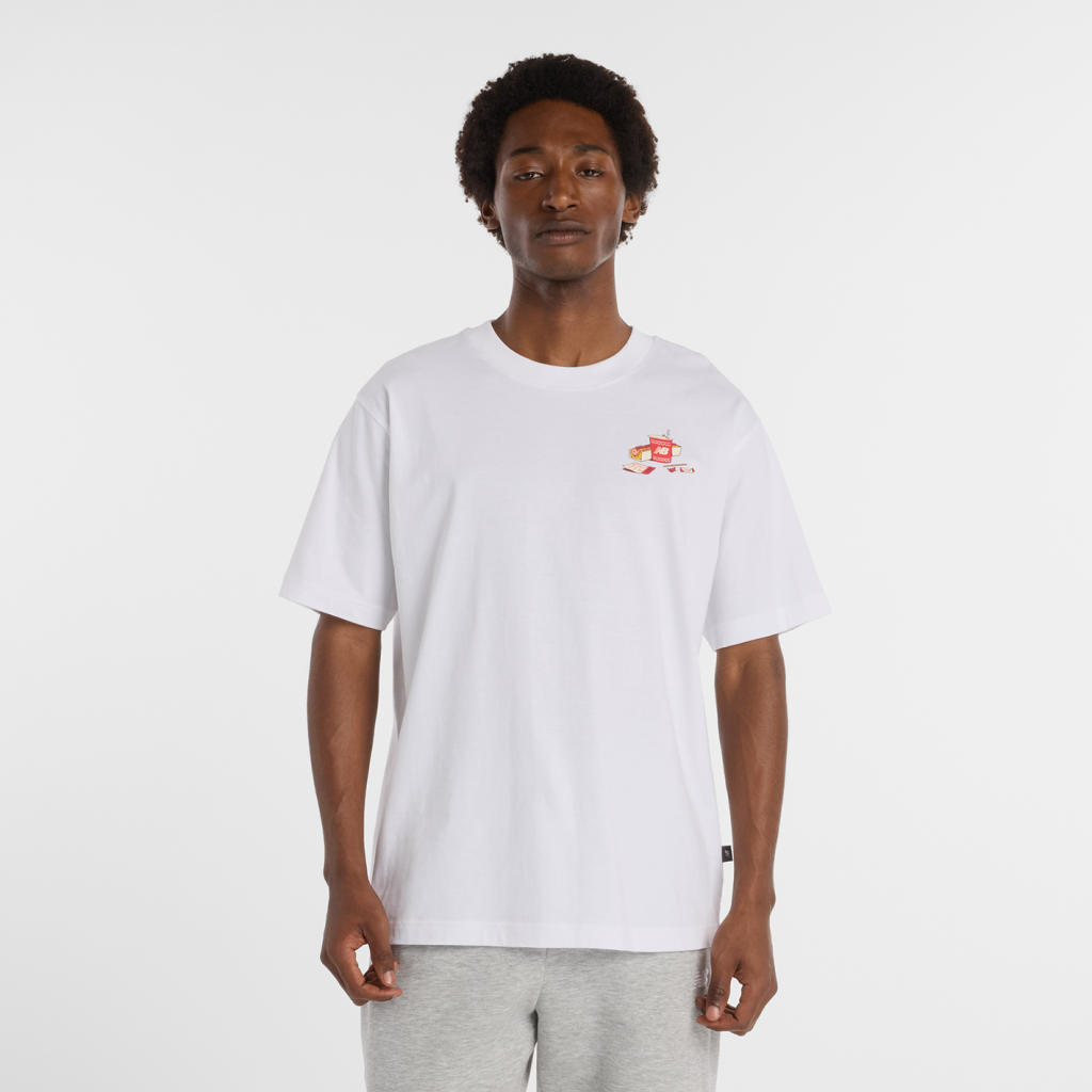 New Balance Spectator T-Shirt in WEISS