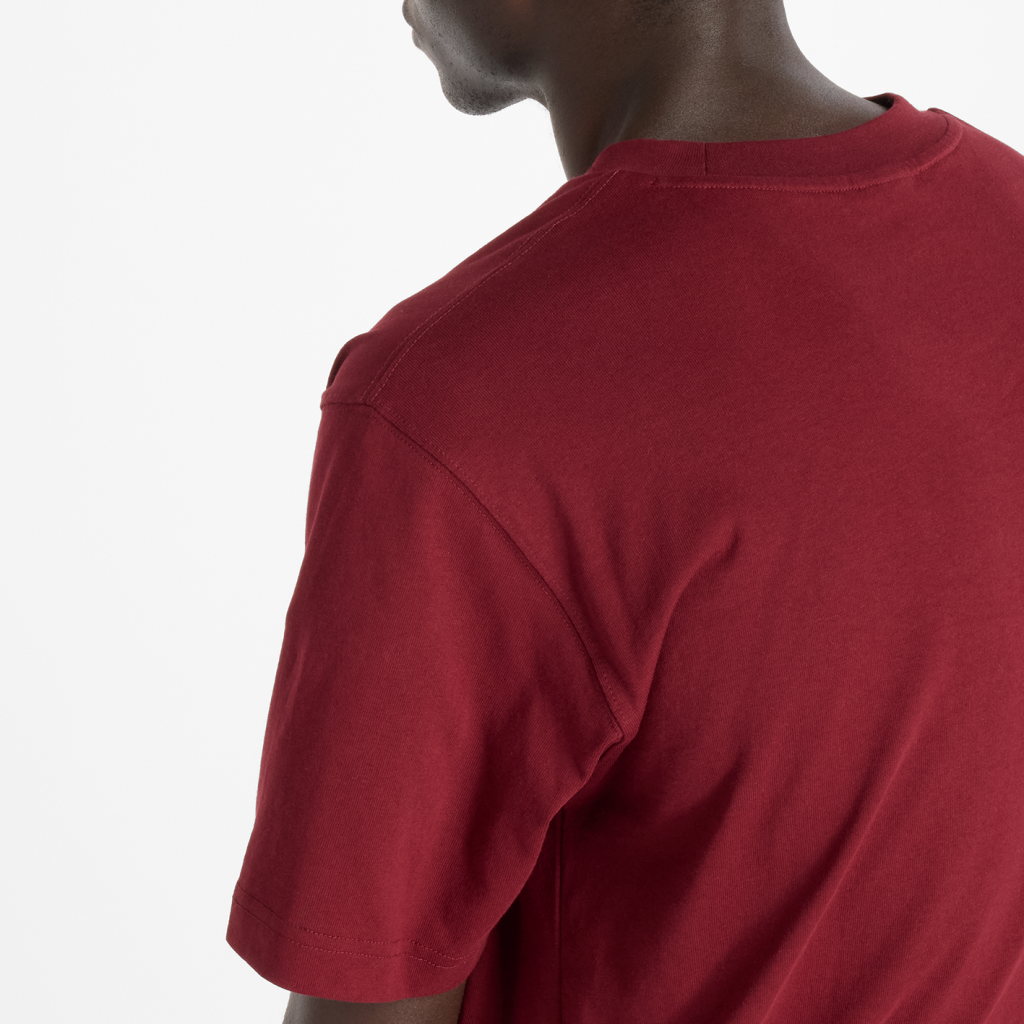 New Balance NB Athletics Cotton T-Shirt in ROT