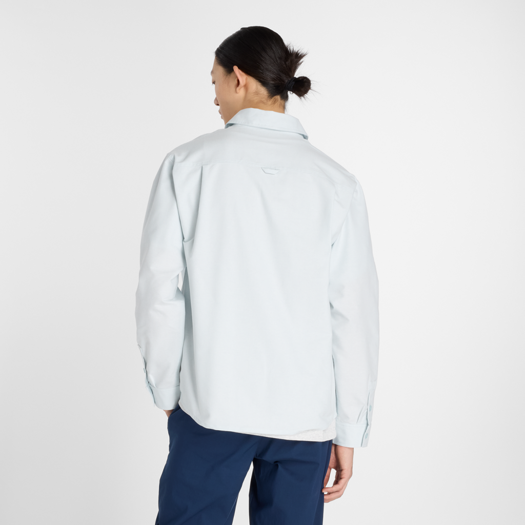 New Balance Oxford Shirt in GRAU
