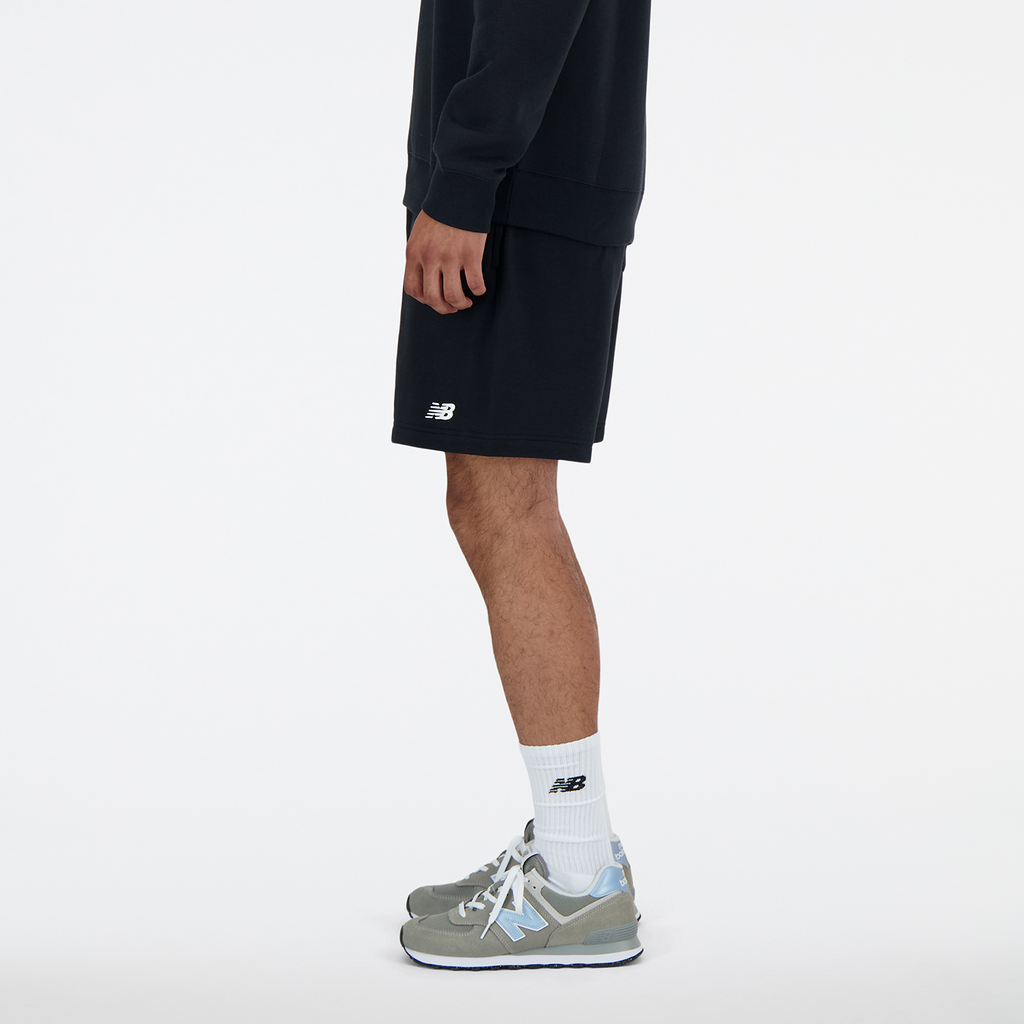 New Balance Sport Essentials French Terry Short 7 Inch in SCHWARZ