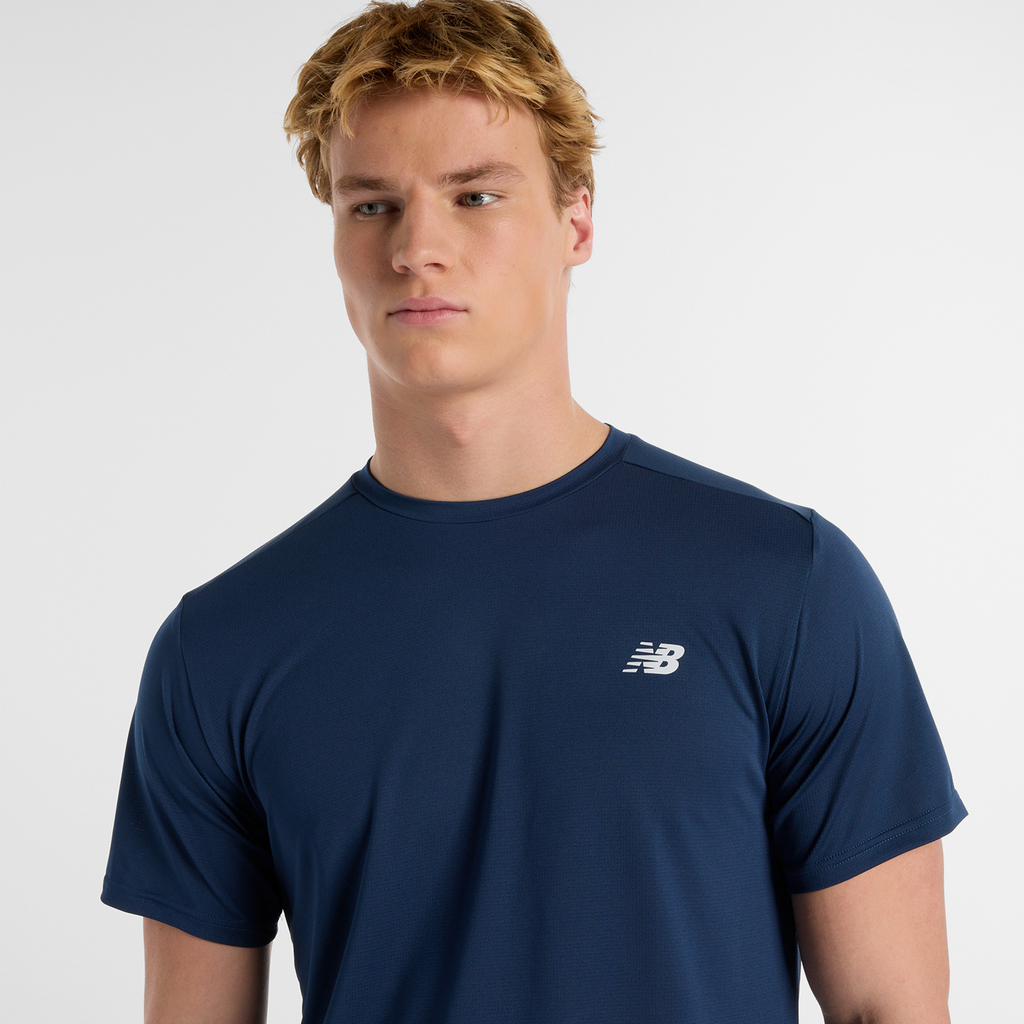 New Balance Sport Short Sleeve T-Shirt in BLAU