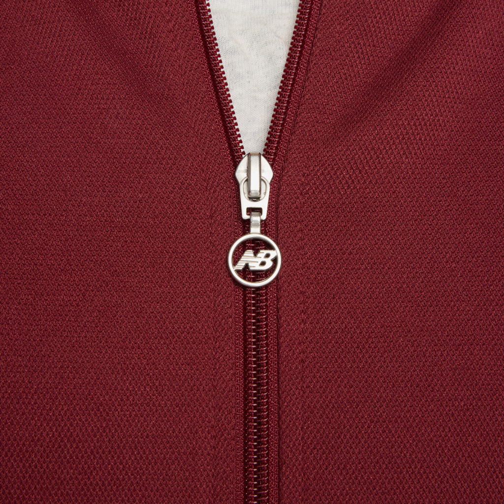 New Balance Post Season Pique Track Jacket in ROT
