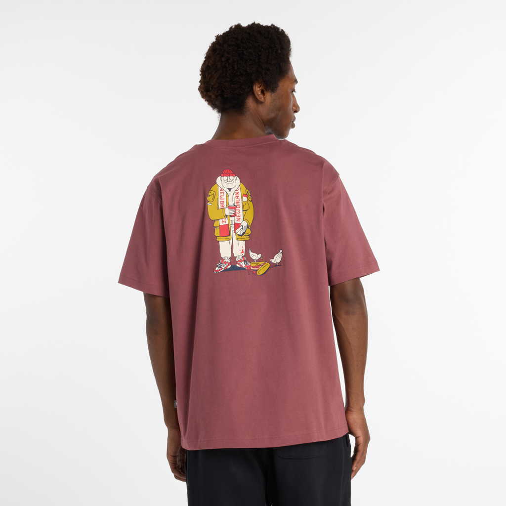 New Balance Spectator T-Shirt in ROT