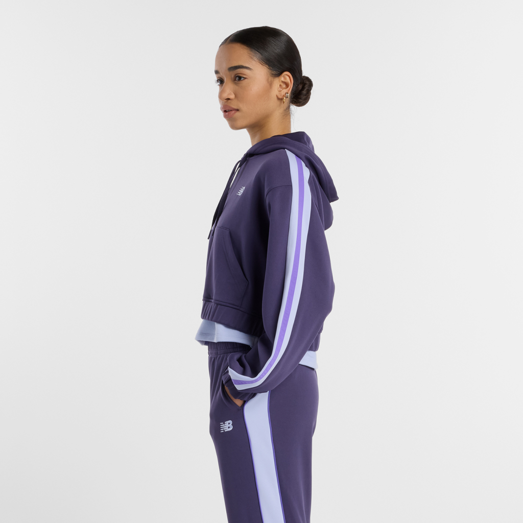 New Balance W Interlock Full Zip in VIOLETT