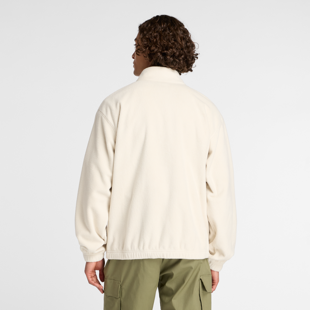 New Balance Polar Fleece Jacket in BEIGE