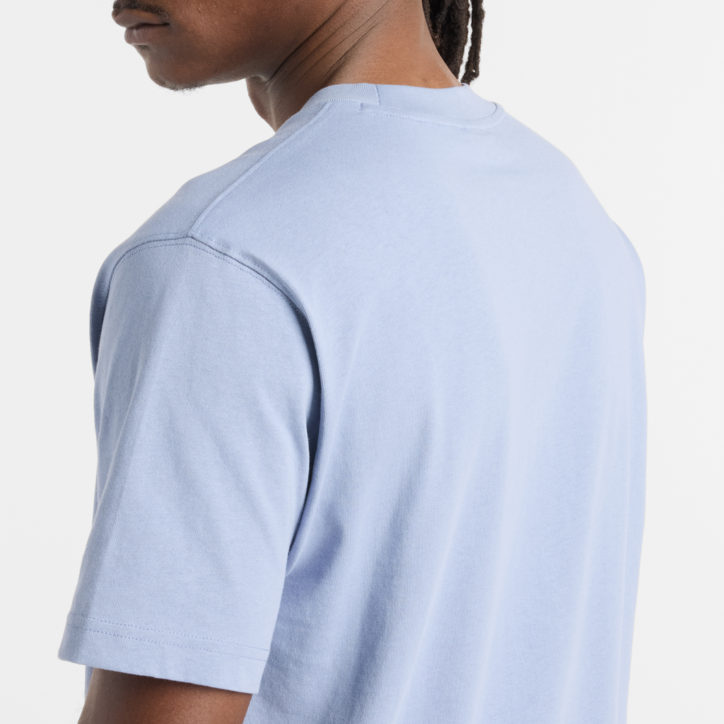 New Balance NB Athletics Cotton T-Shirt in BLAU