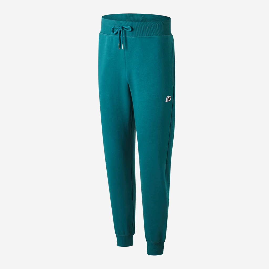 New Balance NB Small Logo Pants in GRÜN