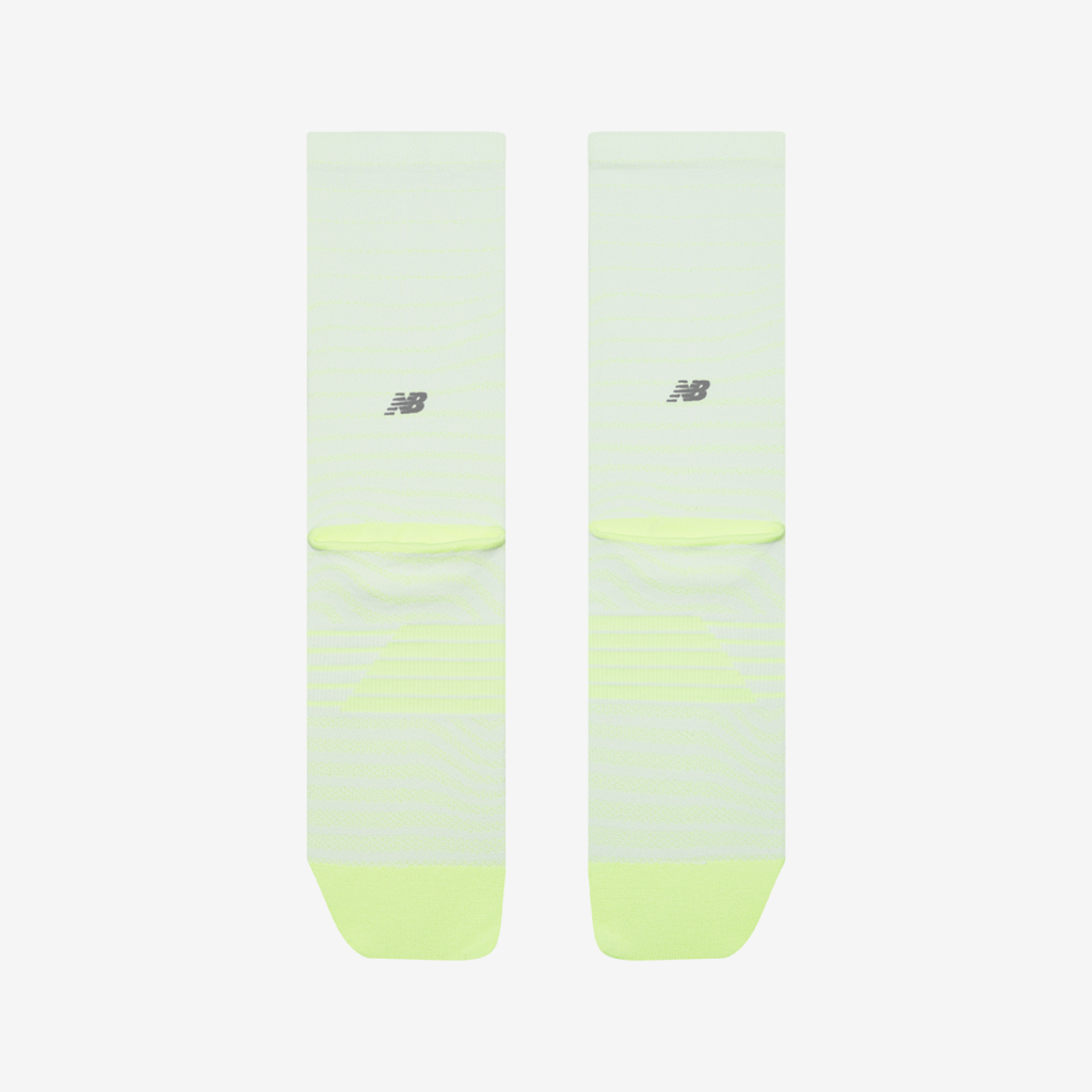 New Balance Pro Run Crew Socks 1 Pair in GELB