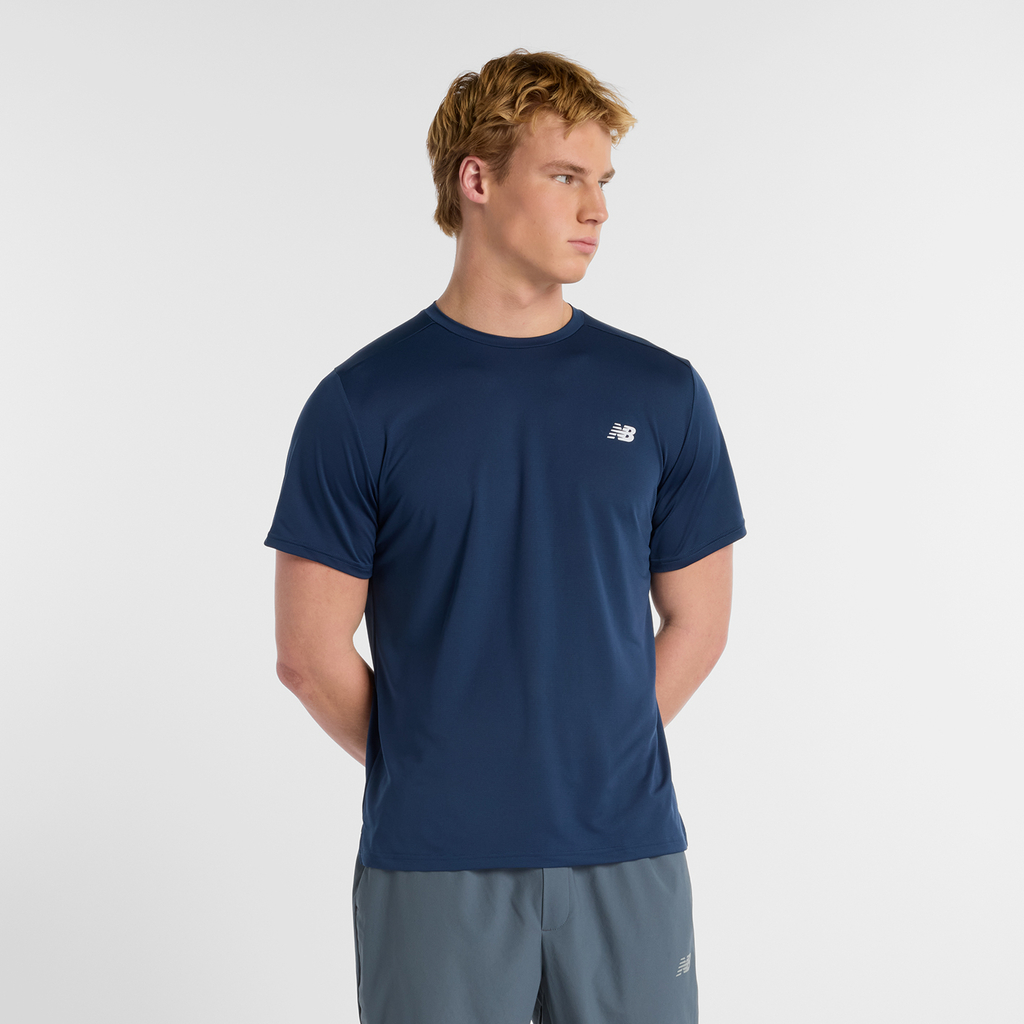 New Balance Sport Short Sleeve T-Shirt in BLAU