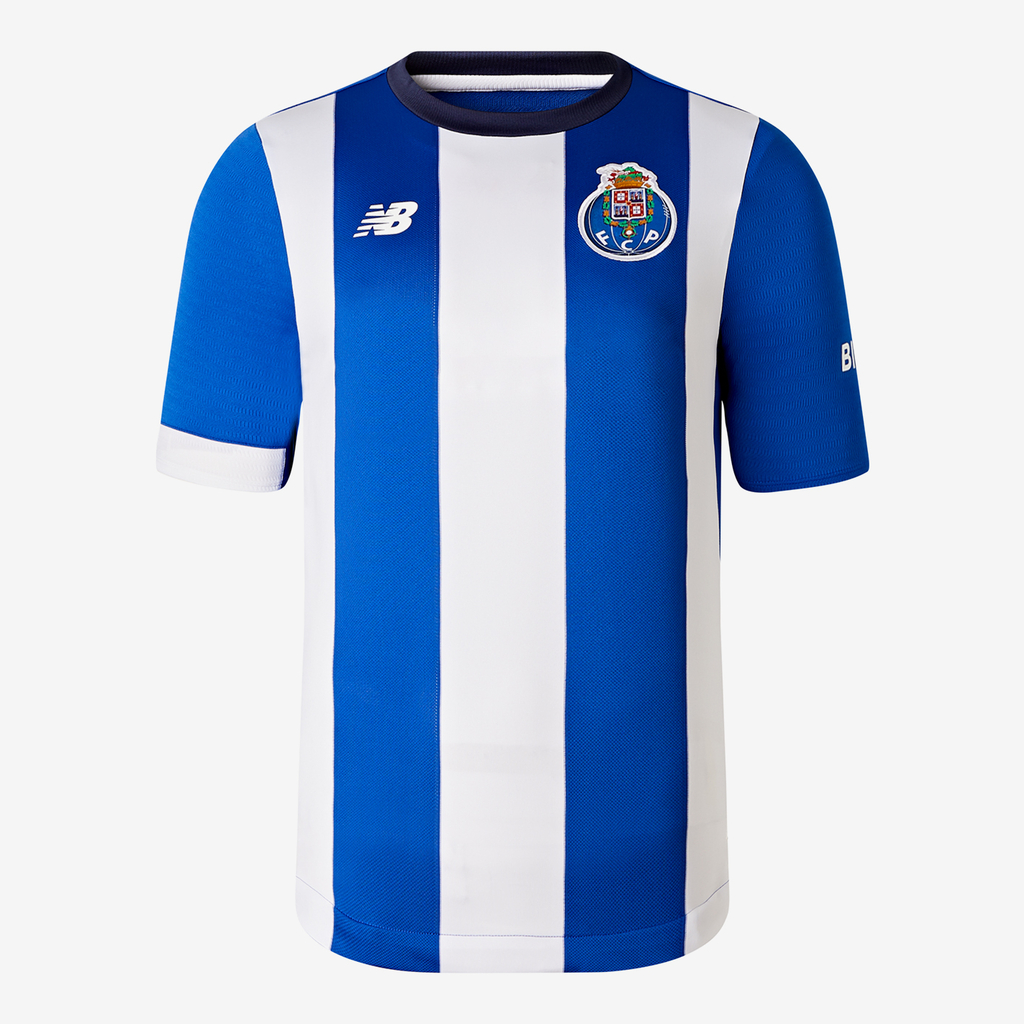 New Balance FC Porto Home Junior SS Jersey 23/24 in BLAU