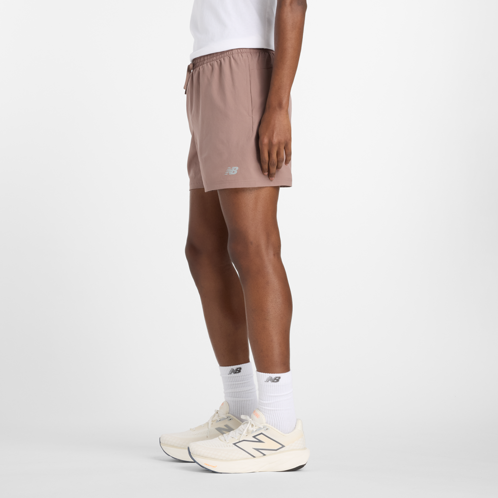 New Balance Sports Essentials Short 5 Inch Brief in BRAUN