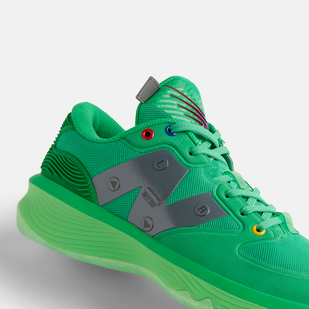 New Balance M Hesi Low v1 Basketballschuhe in GRÜN