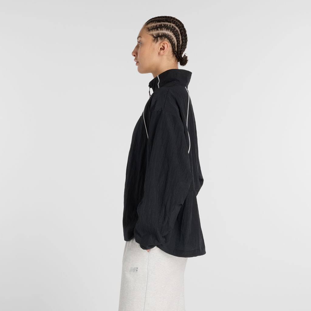 New Balance W Sport Legacy Jacket in SCHWARZ