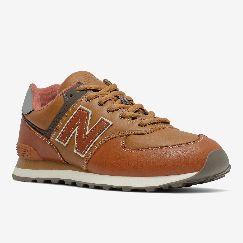 New Balance 574 Premium Pack in BRAUN
