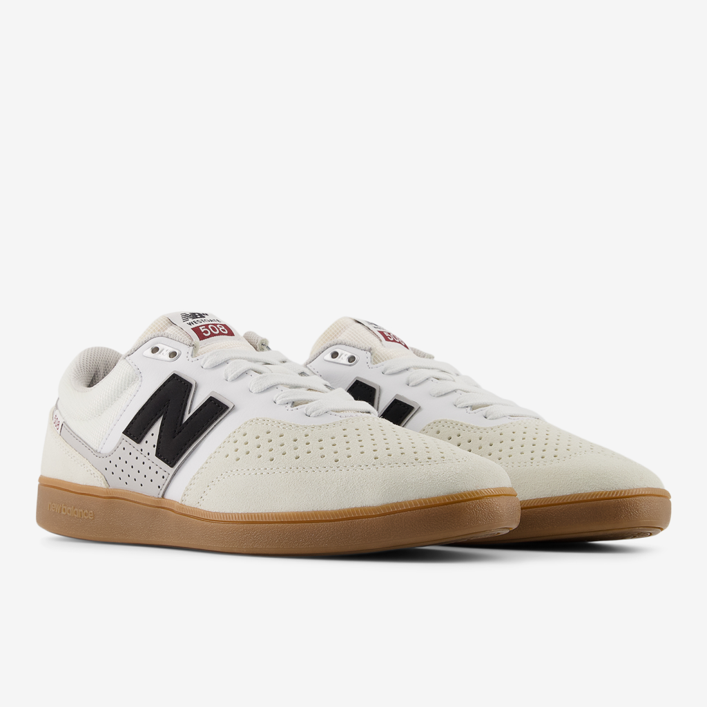 New Balance M Numeric 508 Brandon Westgate Skateboardschuhe in WEISS