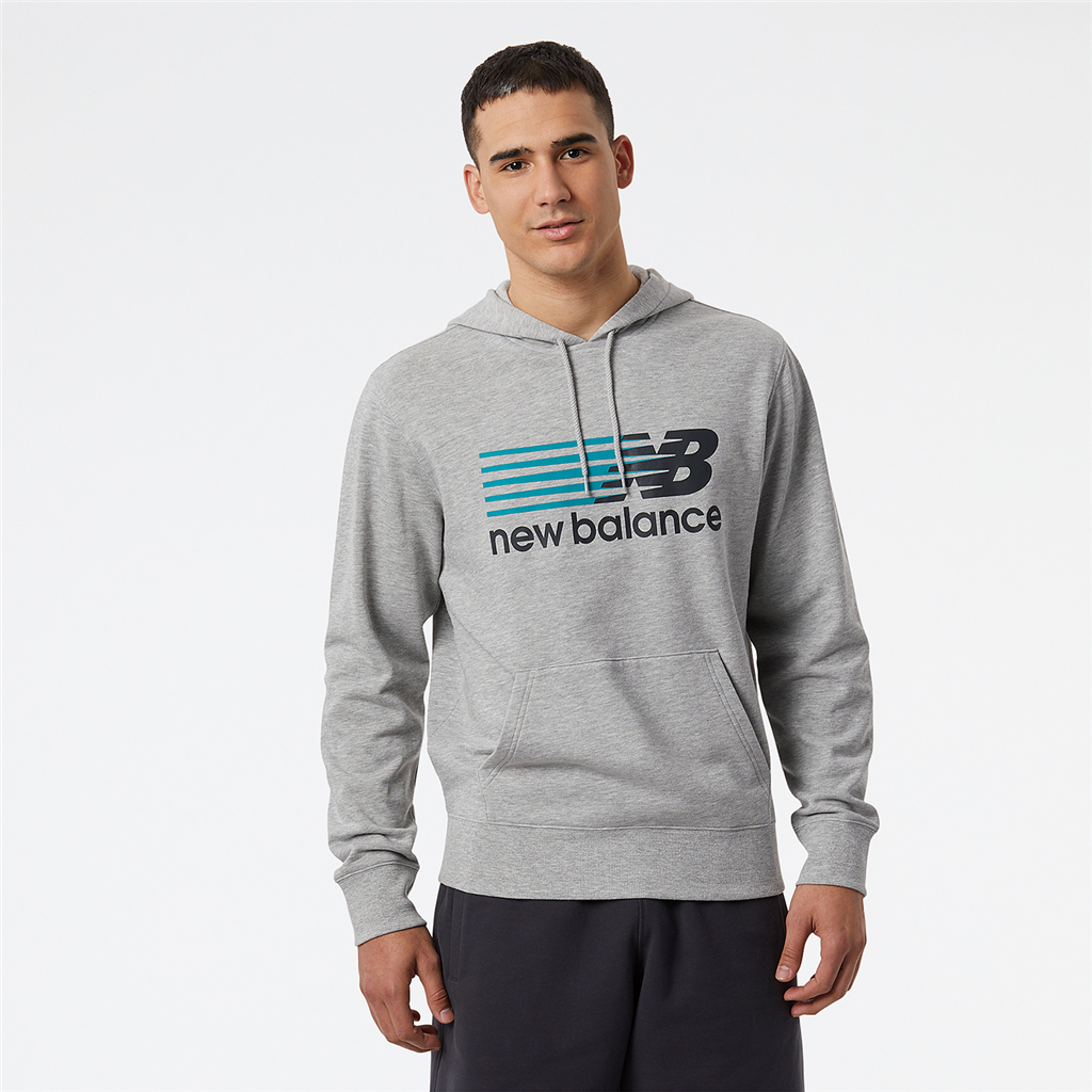 New Balance NB Classic Hoodie in GRAU