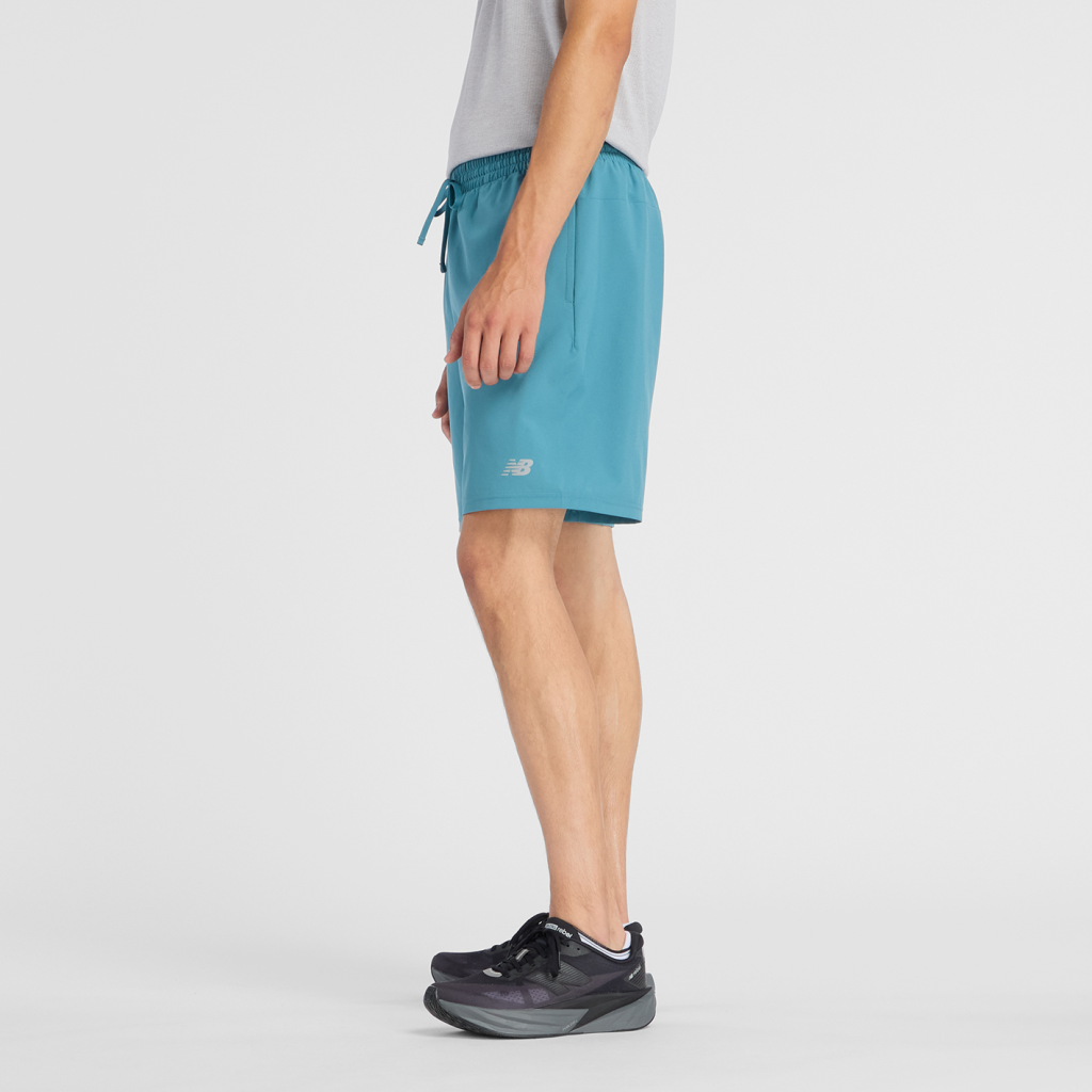 New Balance Sport Essentials Short 7 Inch Brief in BLAU