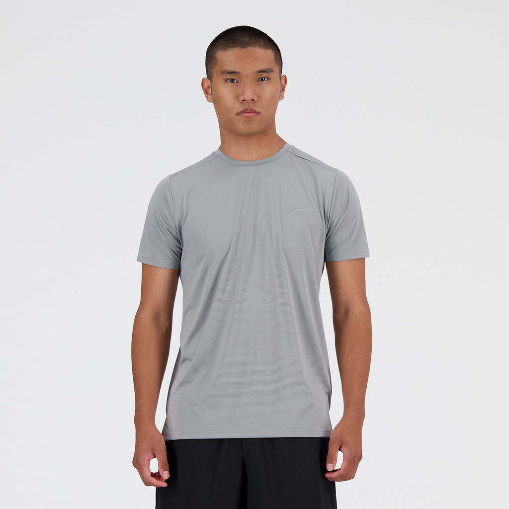 New Balance Sport Essentials Run T-Shirt in GRAU