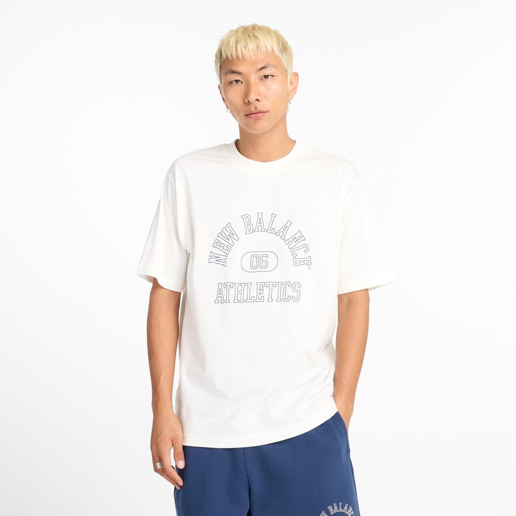New Balance Graphic T-Shirt 1 in WEISS
