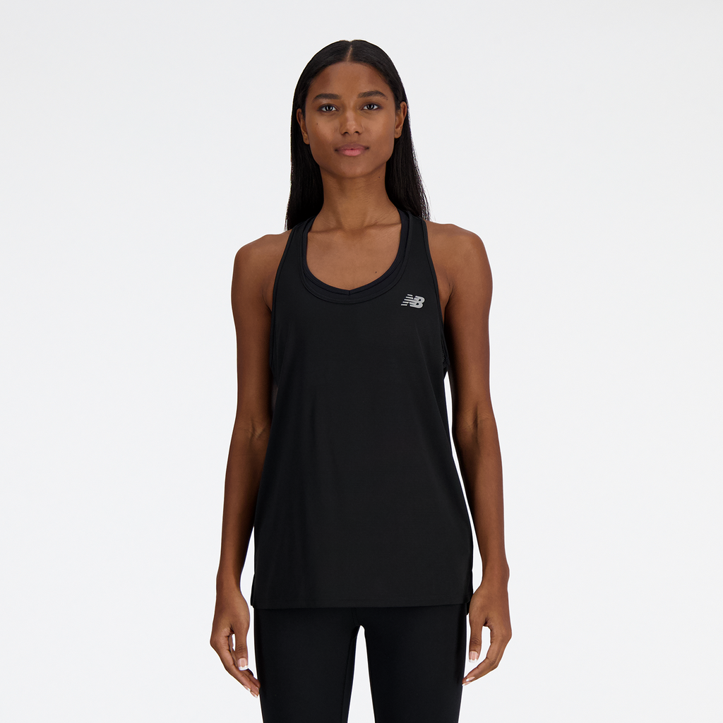 New Balance W New Balance Tank in SCHWARZ