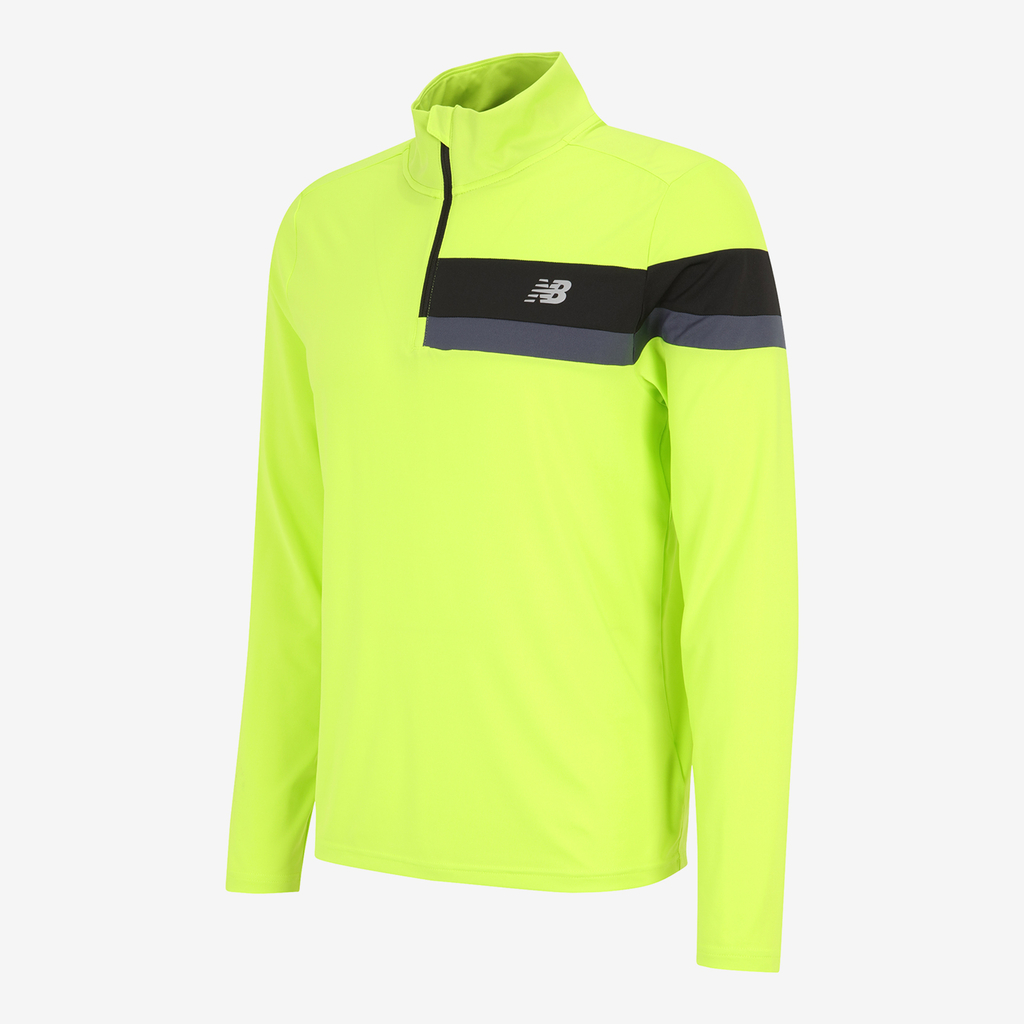 New Balance Accelerate Half Zip in GRÜN