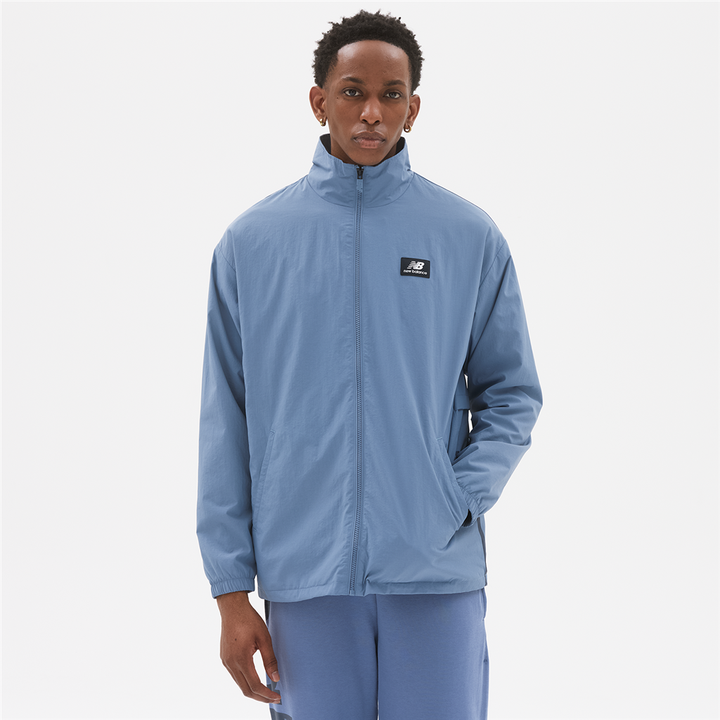 New Balance NB Athletics Unisex Out of Bounds Jacket in BLAU