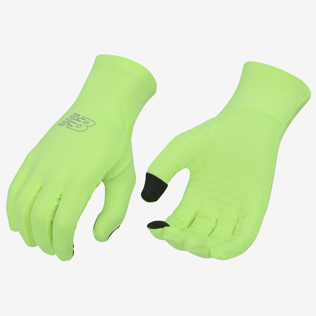 New Balance Speed Lightweight Gloves in GRÜN