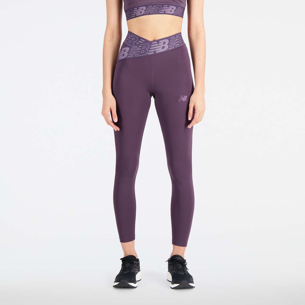 New Balance W Relentless Crossover High Rise 7/8 Tight in VIOLETT