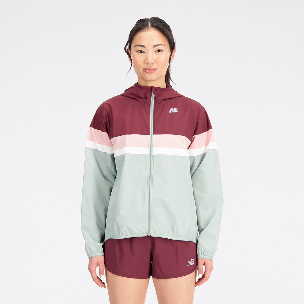 New Balance W Accelerate Jacket in GRÜN