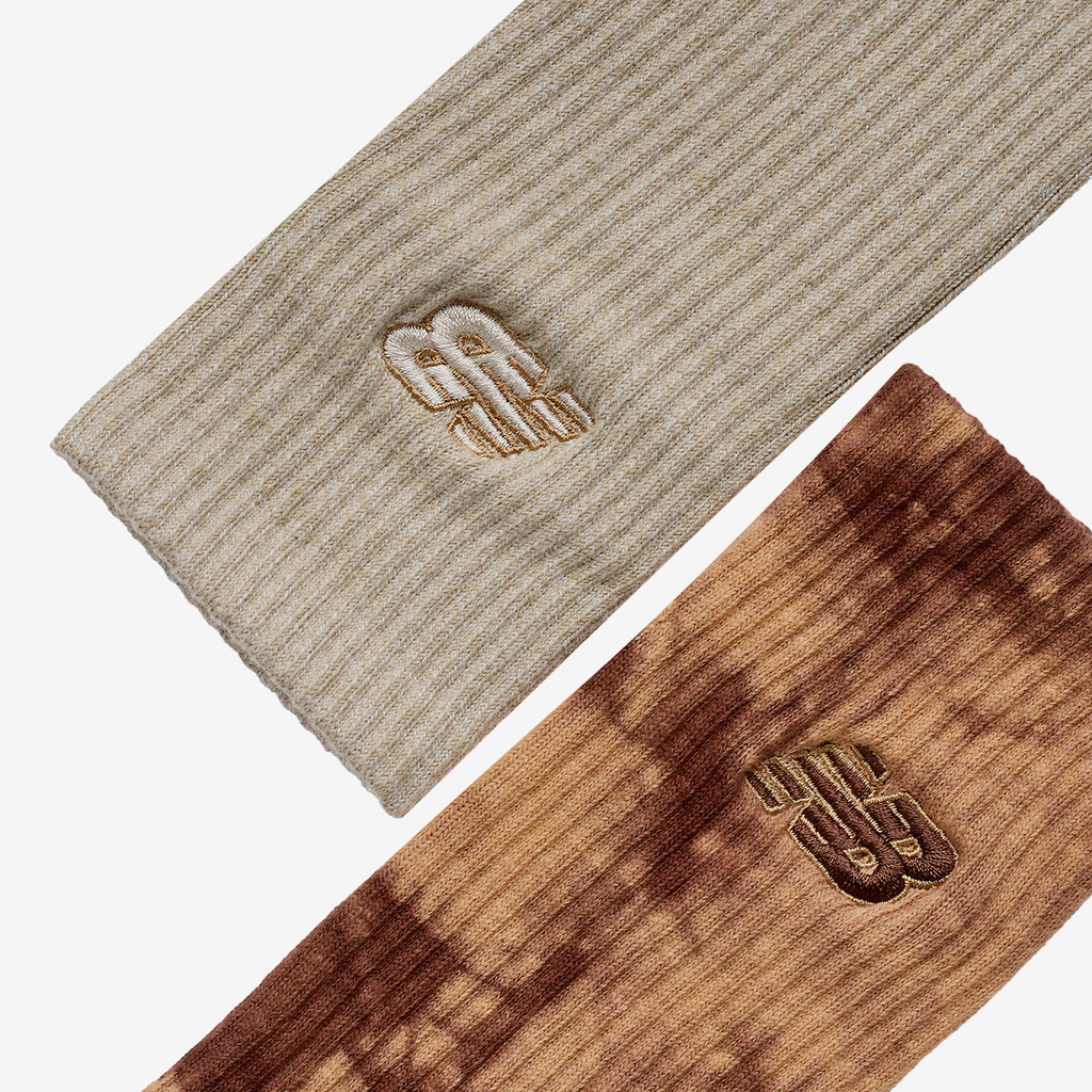 New Balance Lifestyle Tie Dye Midcalf Socks 2Pack in MEHRFARBIG