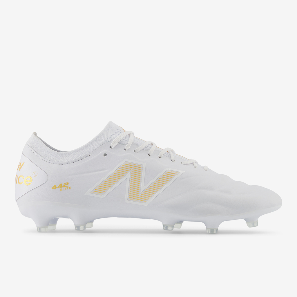 New Balance M 442 Elite FG Core Nockenschuhe in WEISS