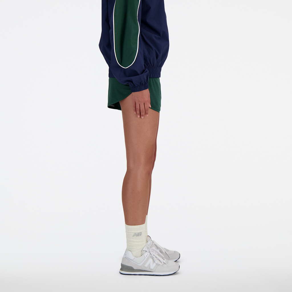 New Balance W NB Athletics Mesh Short in GRÜN
